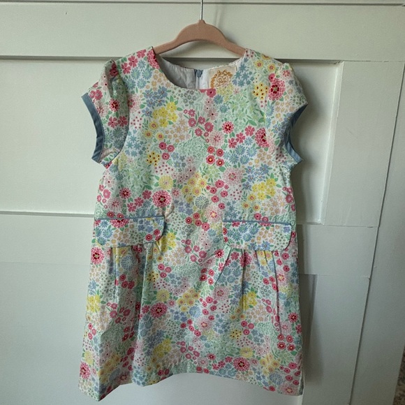 Floral Kids Dress with Multicolor Design - Picture 1 of 1